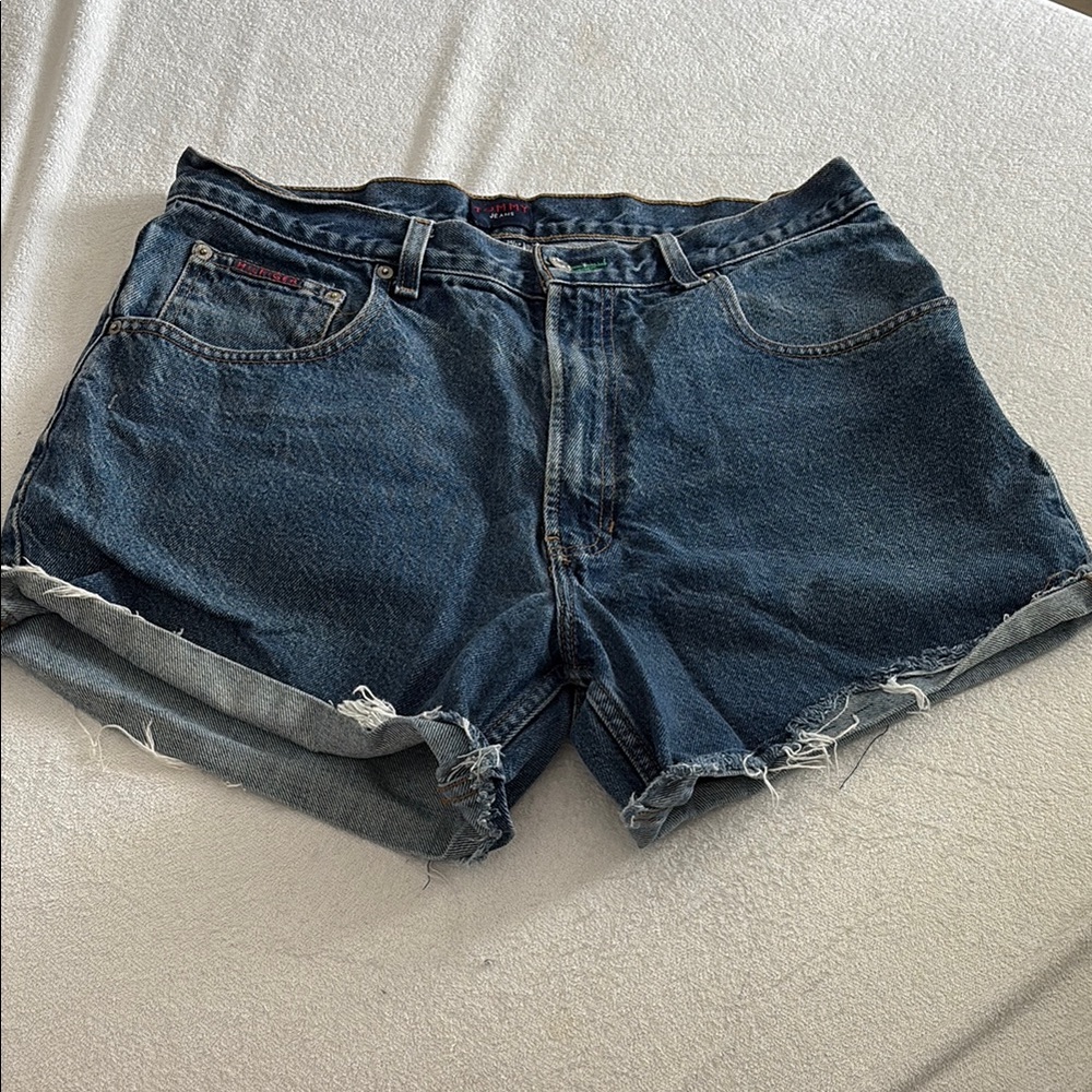 Tommy Hilfiger Dark Blue Jean Shorts